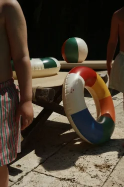 SWIM RING AND BEACH BALL SET - multi