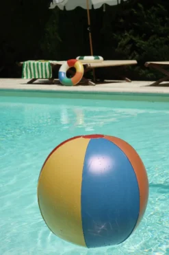 SWIM RING AND BEACH BALL SET - multi
