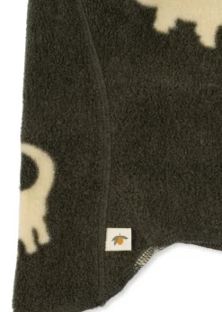 TAVI FLEECE BALACLAVA - dino silhouette