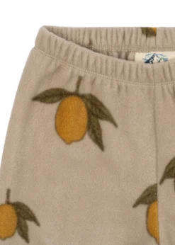 Tavi fleece bukser - mon grand citron