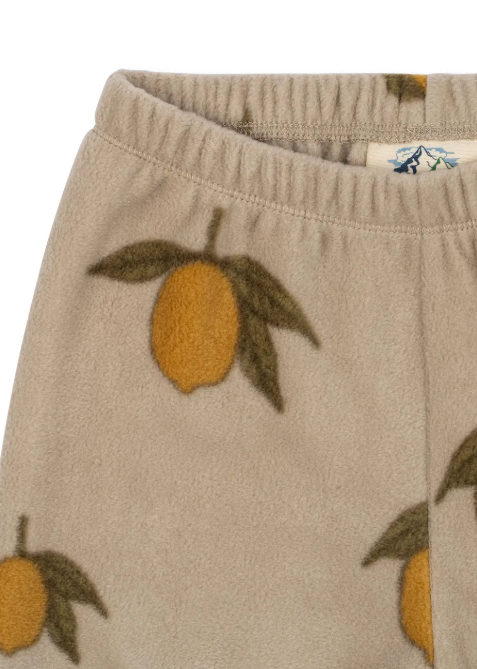 Tavi fleece bukser - mon grand citron