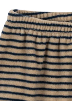 TAVI FLEECEBUKSER - stripe la mer