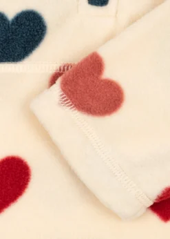TAVI FLEECE SWEATSHIRT - bon coeur coloré