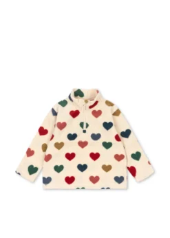 TAVI FLEECE SWEATSHIRT - bon coeur coloré