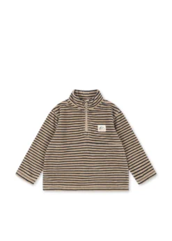 TAVI FLEECE SWEATSHIRT - stripe la mer