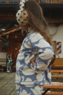 TAVI FLEECE SWEATSHIRT - swan