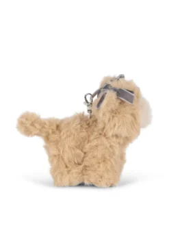 Teddy Taskevedhæng - beige cat