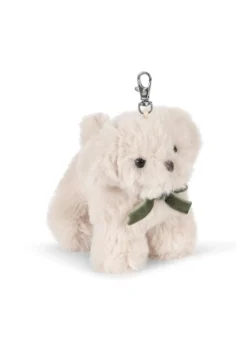 Teddy Taskevedhæng - off white puppy