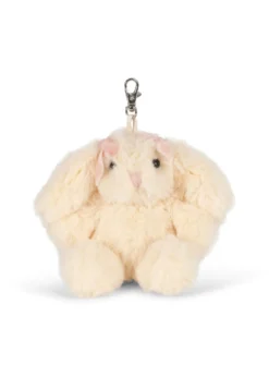 Teddy Taskevedhæng - white bunny