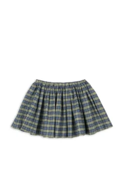 Terre nederdel - laurel blue check