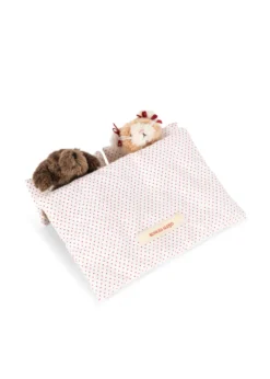 TINY TEDDY BEST FRIENDS - green stripe