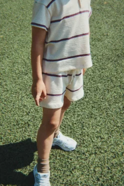 TRIO SHORTS - trio stripe