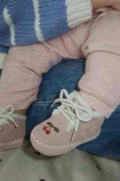 VEJA X KS BABY SHOE - blush