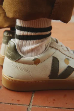 VEJA X KS JUNIOR SNEAKER 28/35 - lemon argile