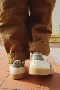 VEJA X KS KIDS SNEAKER 22/27 - lemon argile