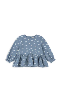 Vida bluse - boucle blue