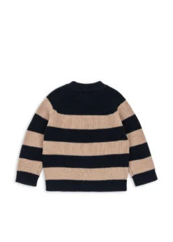 Vitum cardigan - blue stripe