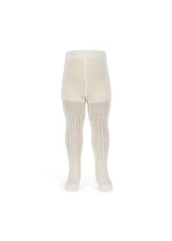 WOOL Strømpebukser - off white