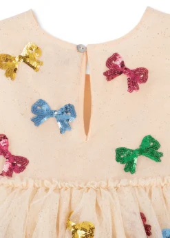 Yvonne fairy kjole - bow coloré
