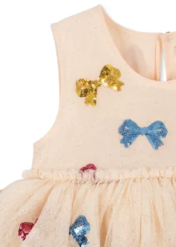 Yvonne fairy kjole - bow coloré