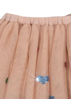 yvonne skirt - coeur sequins